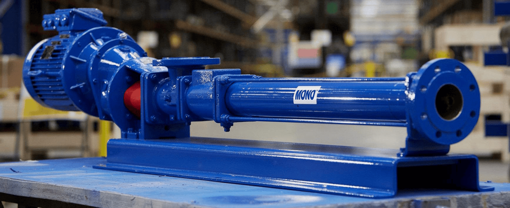 Industrial screw pump manufacturing facility