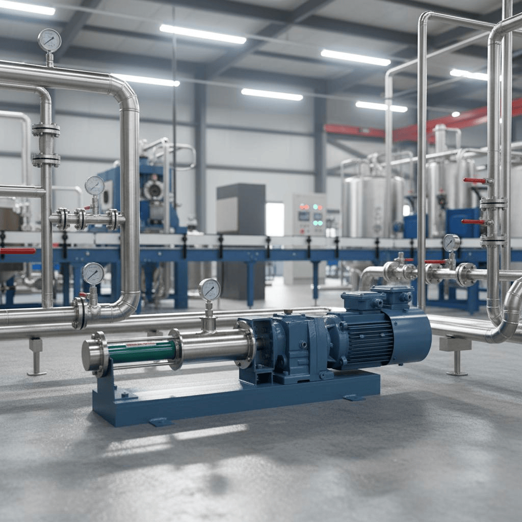 Industrial pump installation service
